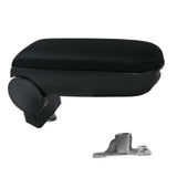 Подлакътник за  VW Passat B5-96-2000, Audi A4 B5-94-2001, текстилен, черен