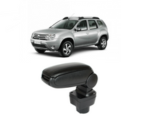 Подлакътник за Dacia Duster 2010-2017г, черна еко кожа