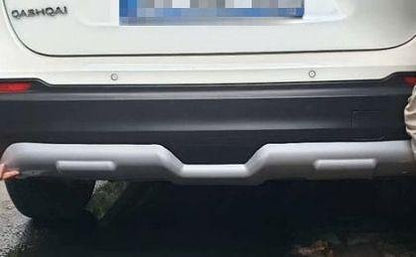 Преден и заден протектор броня за Nissan Qashqai 2017-2019