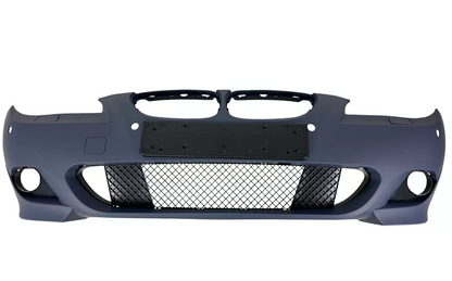 Предна броня за BMW E60 (2003-2007) - M-Tech дизайн с отвори за парктроник