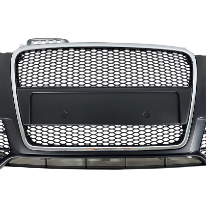 Bară de protecție față pentru Audi A4 B7 8E (2004-2008) - Design S-Line cu bandă cromată