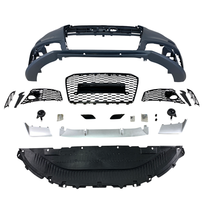 Front Bumper for Audi A6 (2011-2014) - RS6 Design with PDC Holes