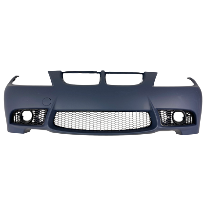 Предна броня за BMW E90 (2005-2008) - М3 дизайн с отвори за халогени, без парктроник