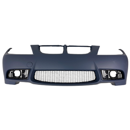 Предна броня за BMW E90 (2005-2008) - М3 дизайн с отвори за халогени, без парктроник