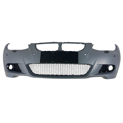 Предна броня за BMW E92 (2006-2009) - M-Tech дизайн с отвори за халогени и парктроник