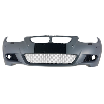 Предна броня за BMW E92 (2006-2009) - M-Tech дизайн с отвори за халогени и парктроник