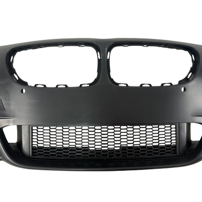 Предна броня за BMW F10 от 2014+ - M-Tech Дизайн с отвори за парктроник