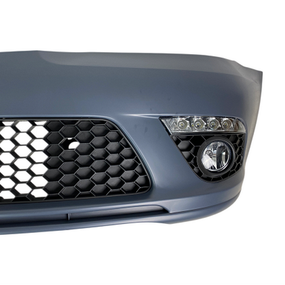 Предна броня за Skoda Octavia 2 (2009-2013) facelift с дневни светлни и халогени