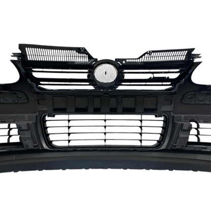 Bară de protecție față pentru VW GOLF 5 - design R32 cu grilă neagră