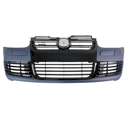 Bară de protecție față pentru VW GOLF 5 - design R32 cu grilă neagră