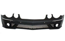 Front Tuning Bumper for Mercedes W211 E-Class (2006-2009) - AMG Design without PDC holes