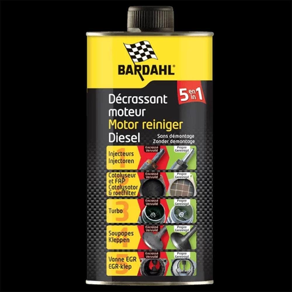Aditiv 5 în 1 pentru sistemul de alimentare diesel, Bardahl, 0.500 l