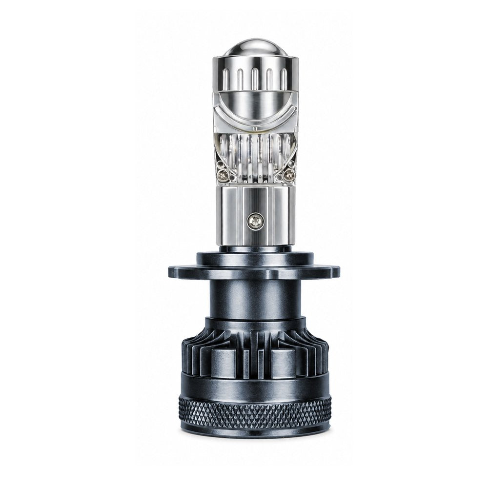 LED крушки H7 с лупи 80W 6000K 10000lm 12-24V