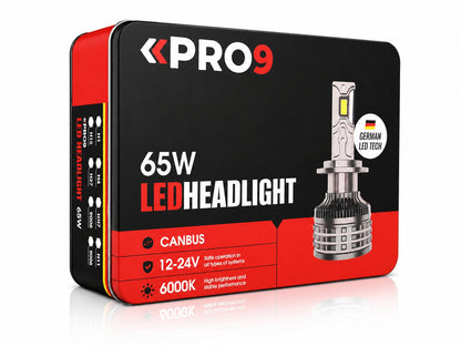 LED крушки H11 65W 6000K 12000lm 12-24V
