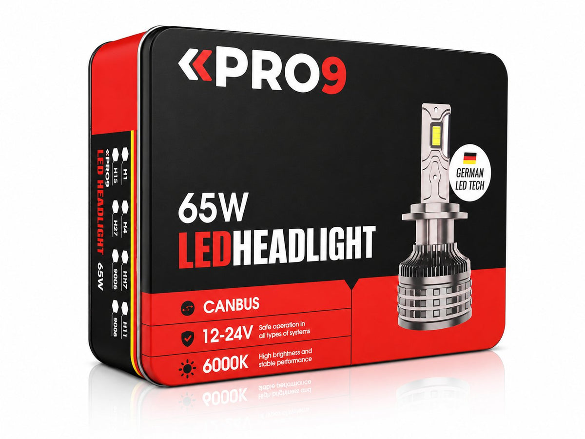 LED крушки H4 65W 6000K 12000lm 12-24V