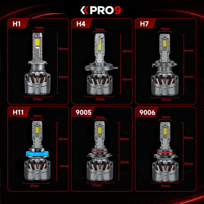 LED крушки H11 100W 6000K 16000lm 12-24V
