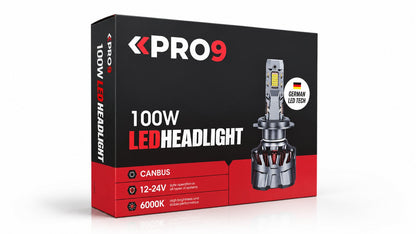 LED крушки H1 100W 6000K 16000lm 12-24V