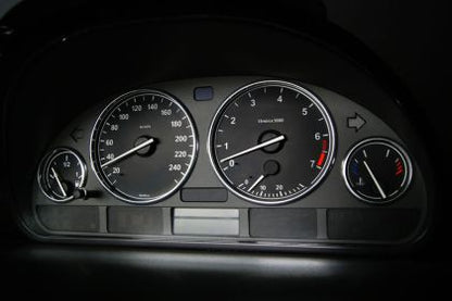 Рингове за табло BMW E38 / E39 / X5 E53 (99-07) - хром