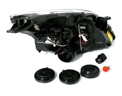 Кристални фарове OPEL VECTRA C / SIGNUM (05-09) - черни