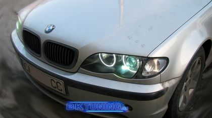 Биксенон лупи за вграждане 2.5" с кръгли капачки