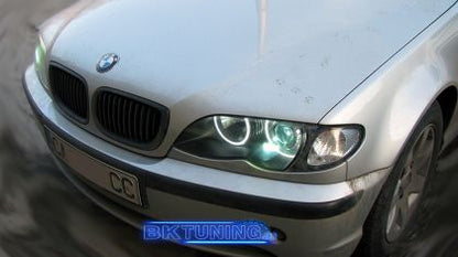 Биксенон лупи за вграждане за BMW E46 с фабричен дизайн - ретрофит