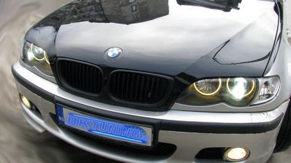 Биксенон лупи за вграждане за BMW E46 с фабричен дизайн - ретрофит