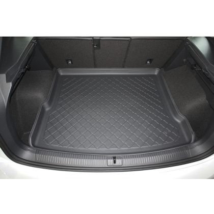 Гумирана стелка за багажник за Volkswagen Tiguan II (2016+) upper boot (flat loading threshold); adjustable boot floor in top position,except eHybrid