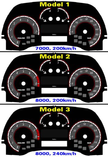 Плазмени циферблати FIAT PUNTO II