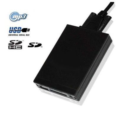 USB / MP3 audio interface за VW GOLF 5 6, TOURAN, TOUAREG, TIGUAN, T5, JETTA, POLO / AUDI A3 (2004+), A4 (2007+), TT (2007+) / SEAT Alhambra, Arosa, Cordoba, Ibiza, Leon, Toledo / Skoda Fabia, Octavia, Superb - с 12 пинов порт