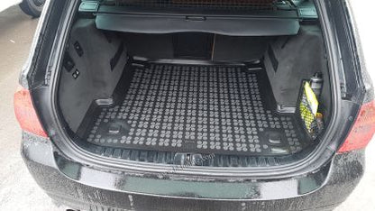 Гумена стелка за багажник за BMW 3 E91 (2005-2012) - Комби - Rezaw Plast