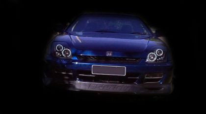 Кристални фарове HONDA PRELUDE (97-01) - черни