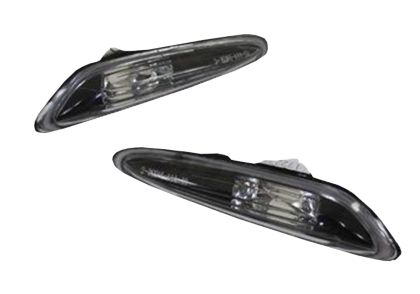Кристални мигачи BMW E46 (01-05) / Е60 / X3 (04-09) - черни