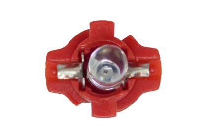 Лед крушки тип B8.3D 12V / 2W червен