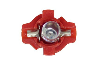 Лед крушки тип B8.3D 12V / 2W червен