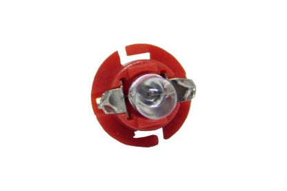 Лед крушки тип B8.4D 12V / 2W червен