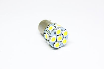 Диодна крушка тип BA15S с 13 SMD диода единична светлина Бяла
