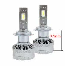 Лед крушки - Led система H7 модел A60 за фарове - 155 000 Лукса 55W - Canbus 6000K - 1500% повече светлина
