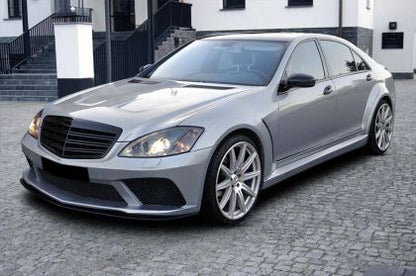 Решетка за Mercedes W221 S-Class (2009-2013) - AMG Дизайн черна