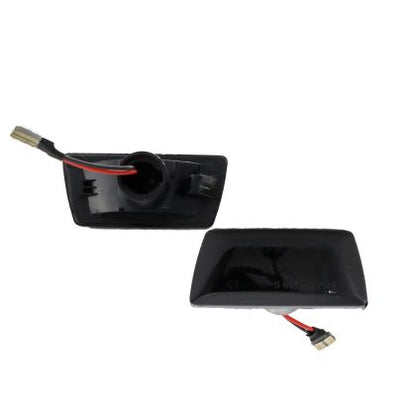 Диодни мигачи за калник за Opel Corsa D, E (2006+), Insignia A, Zafira B (2005+), Adam / Chevrolet Cruze, Orlando - опушени с бягащ мигач