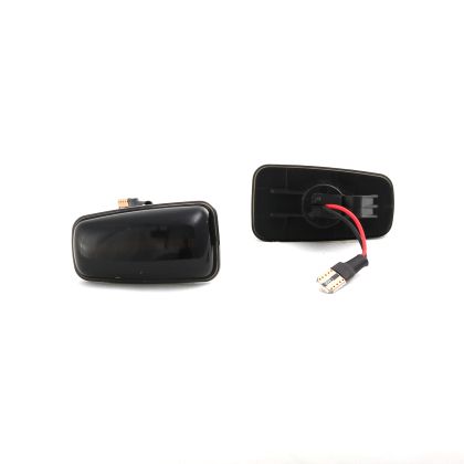 Диодни мигачи за калник за Citroen Berlingo, Jumpy, Saxo, Xsara, Xantia / Peugeot 306, 806, Partner, Jumpy / Fiat Scudo, Ulysse - опушени с бягащ мигач