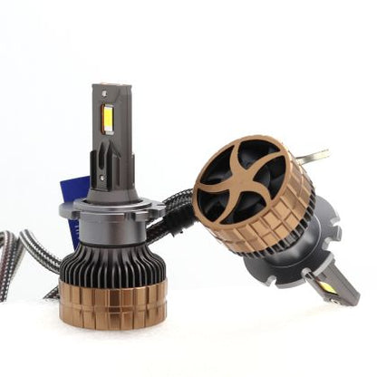 Лед крушки - Led система D1S / D2S / D2R / D3S / D4S модел STN1 на 12 Волта без баласти - 55W - Canbus 6000K - 1400% повече светлина