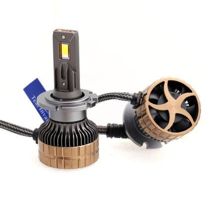 Лед крушки - Led система D1S / D2S / D2R / D3S / D4S модел STN1 на 12 Волта без баласти - 55W - Canbus 6000K - 1400% повече светлина