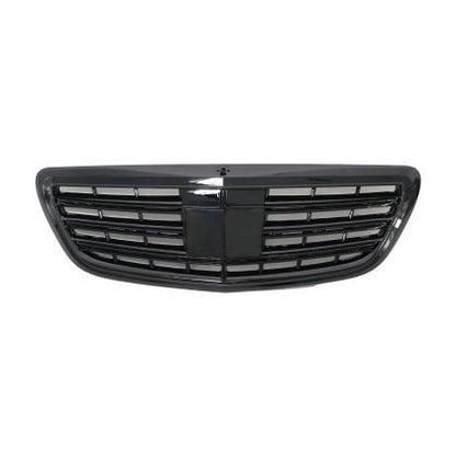 Решетка за Mercedes W222 S-Class (2013+) - AMG Дизайн черна