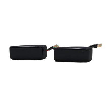 Диодни мигачи за калник за Mercedes W124 / W201 / W202 / SMART - опушени с бягащ мигач