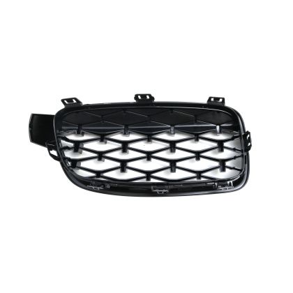 Решетки за BMW F30 (2011+) - Гланц - Diamond Design - хром / черно
