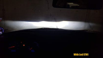 Лед крушки - Led система H1 Streetech модел STN1 за фарове - 170 000 Лукса, 65W - Canbus 6000K - 1700% повече светлина