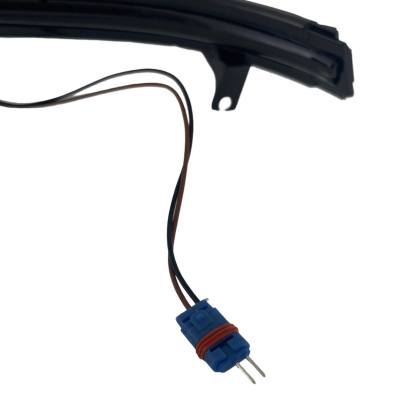 Диодни мигачи за странични огледала за BMW 5 series F10, F11, GT F07, F12, F13 (2020-2017), 7 series F01 (2008-2015) - опушени с бягащ мигач