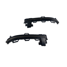 Диодни мигачи за странични огледала за BMW 5 X3 F25 (2012+), X4 F26, X5 F15, X6 F16 (2015+) - опушени с бягащ мигач