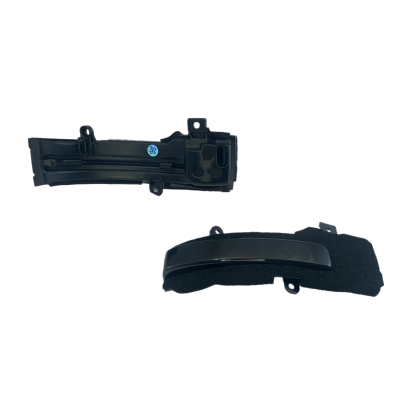 Диодни мигачи за странични огледала за Mitsubishi ASX, L200 (2005+), Pajero, Pajero Sport (2008+), Outlander (2012+) - опушени с бягащ мигач