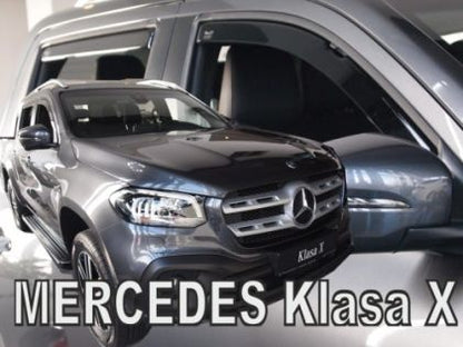 Ветробрани за Mercedes X-class (2017-2020) - 4бр. предни и задни